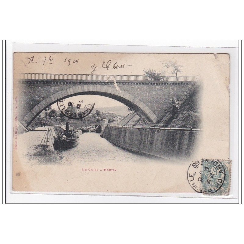 MONTCY : le canal - etat