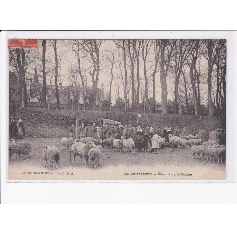 COUTANCES: marché de la coûte - très bon état