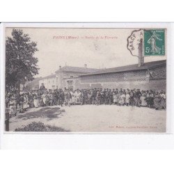 FAINS: sortie de la verrerie - très bon état