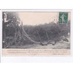 SAINT-GEORGES-de-ROUELLEY: sapin de la guitonnière après l'orage du 28 août 1907 - très bon état