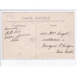 SAINT-GEORGES-de-ROUELLEY: sapin de la guitonnière après l'orage du 28 août 1907 - très bon état
