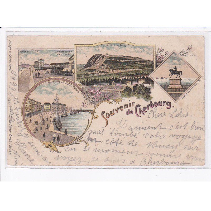 CHERBOURG: souvenir de cherbourg - état