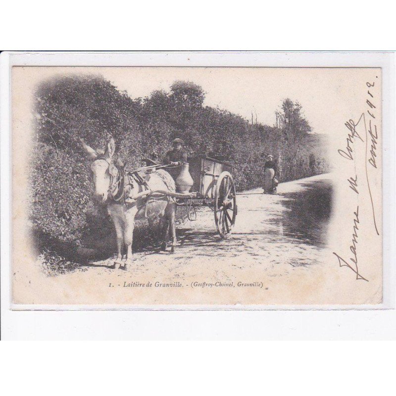 GRANVILLE: laitière, attelage - très bon état