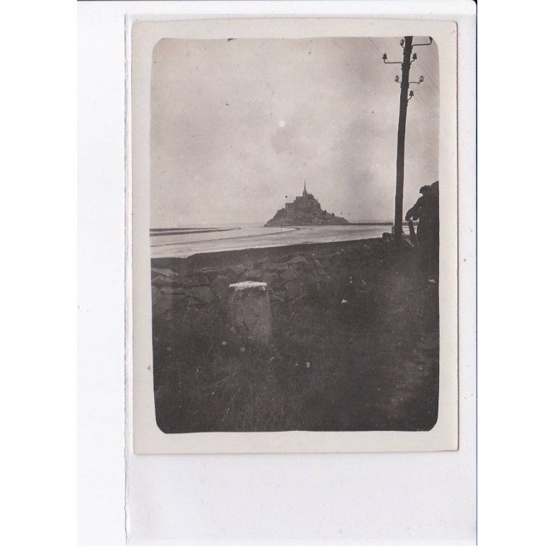 LE MONT-SAINT-MICHEL: le mont-saint-michel - état (coupée)