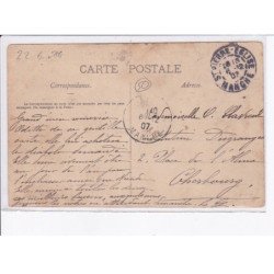 SAINT-PIERRE-EGLISE: la procession de la fête-dieu, la bénédiction - état