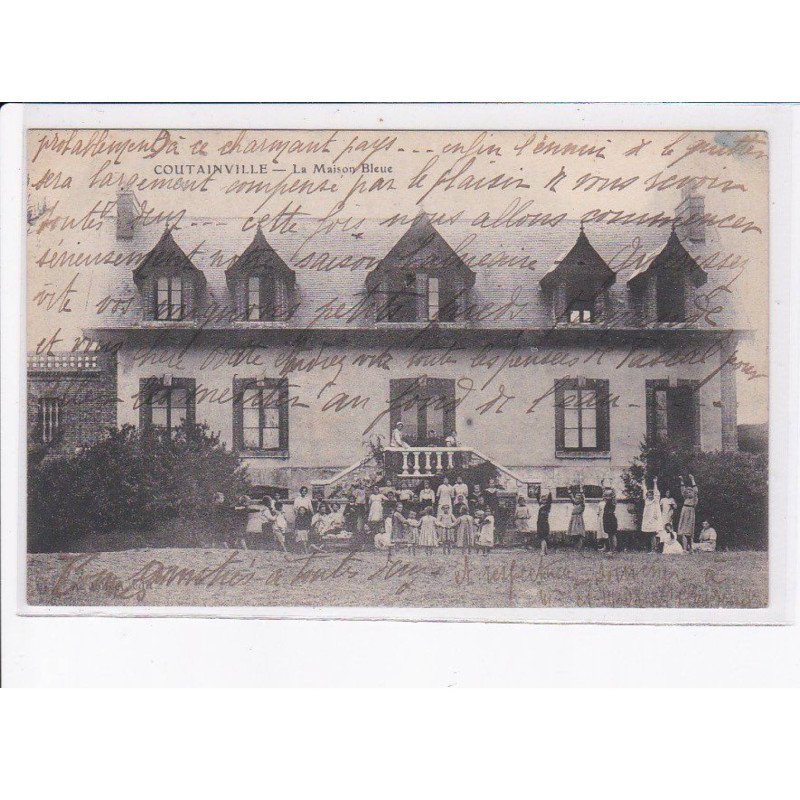 COUTAINVILLE: la maison bleue - très bon état