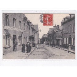 SAINT-PIERRE-EGLISE: la rue du calvaire - très bon état