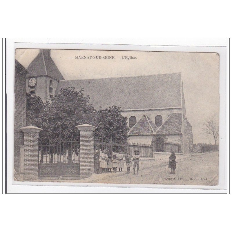 MARNAY-sur-SEINE : l'eglise - etat