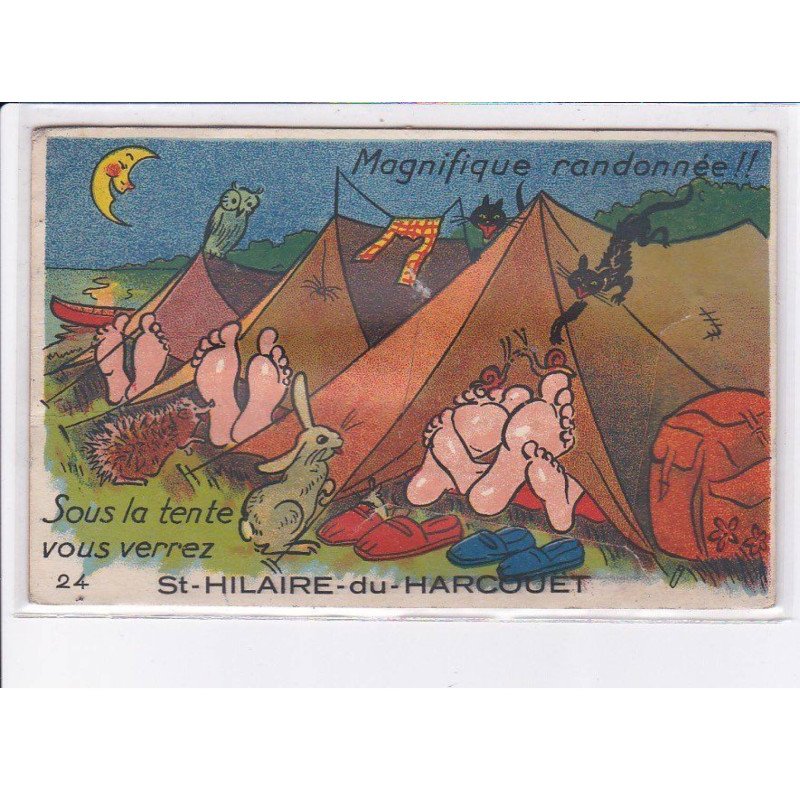 SAINT-HILAIRE-du-HARCOUET: magnifique randonnée!! sous la tente vous verrez - très bon état