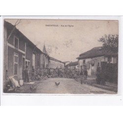 DAGONVILLE: rue de l'église - très bon état
