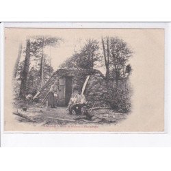 L'ARGONNE: hutte de bûcherons dans la forêt - très bon état