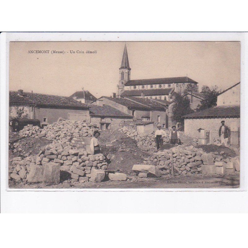 ANCEMONT: un coin démoli - très bon état