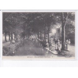 REVIGNY: allée des soupirs, petit canal - très bon état