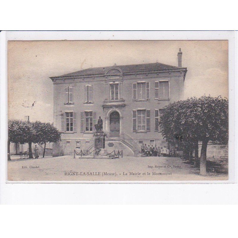 RIGNY-la-SALLE: la mairie et le monument - état