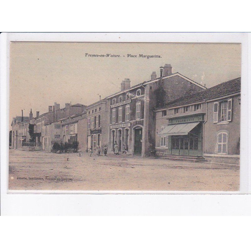 FRESNES-en-WOËVRE: place margueritte - très bon état
