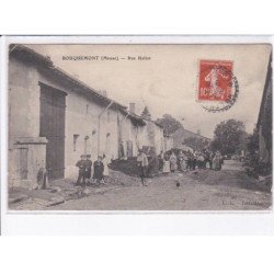 BOUQUEMONT: rue hallot - état