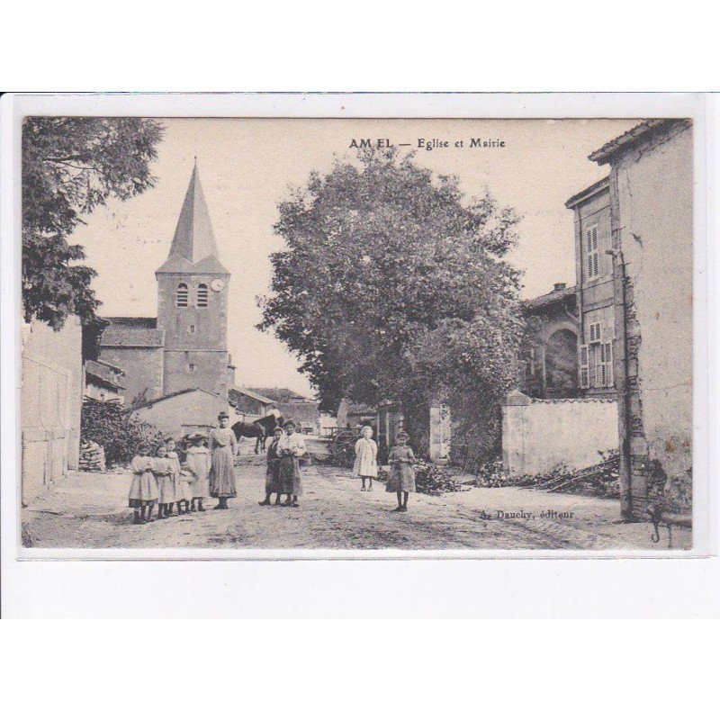 AMEL: église et mairie - état
