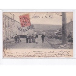 HAUDAINVILLE: scène de village - état