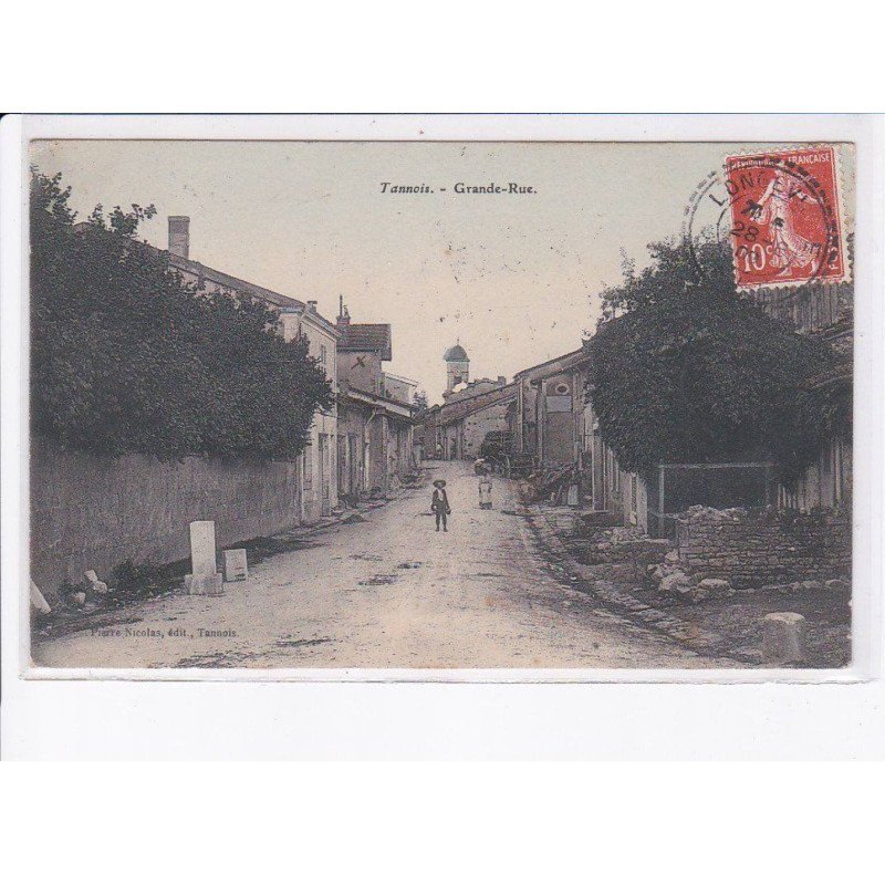 TANNOIS: grande-rue - état