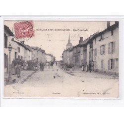 ROMAGNE-sous-MONTFAUCON: rue principale - très bon état