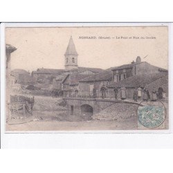 NONSARD: le pont et rue du centre - très bon état