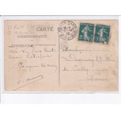 MEUSE: allons au buffet boire un "dubonnet", automobile - état (décollée)