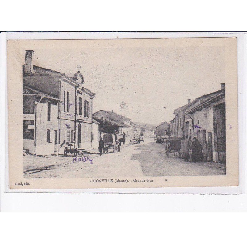 CHONVILLE: grande-rue - très bon état