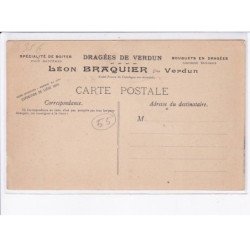 VERDUN: cavalcade 1905, le char de la dragée - très bon état