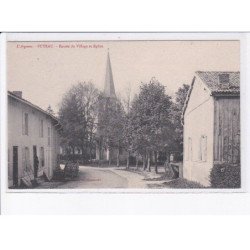FUTEAU: entrée du village et église - très bon état