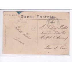 DAMVILLERS: le bureau de poste, sortie des facteurs - état