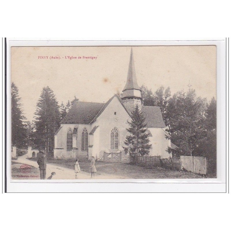 PINEY : l'eglise de brantigny - tres bon etat