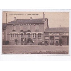 DOMBASLE-en-ARGONNE: l'hôtel andré perie, café restaurant de la paix - très bon état