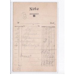 DOMBASLE-en-ARGONNE: l'hôtel andré perie, café restaurant de la paix - très bon état