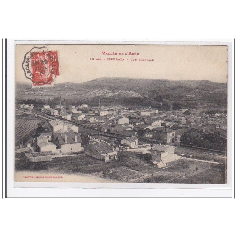 ESPERAZA : vue generale - tres bon etat