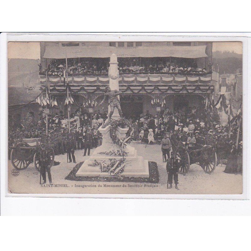 SAINT-MIHIEL: inauguration du monument du souvenir français - état