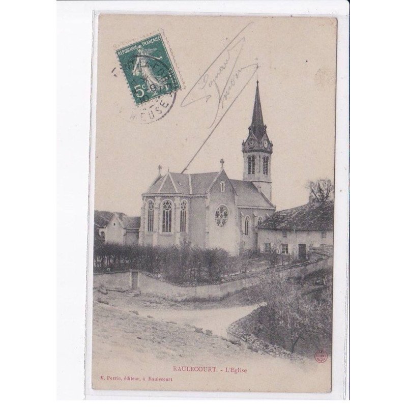 RAULECOURT: l'église - très bon état