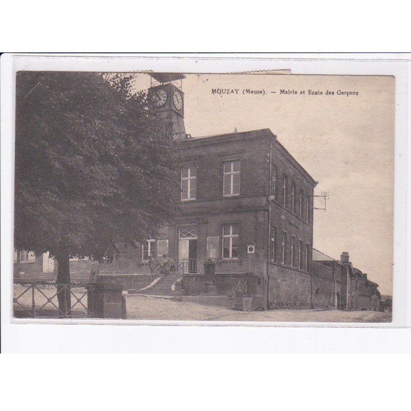 MOUZAY: mairie et école des garçons - très bon état