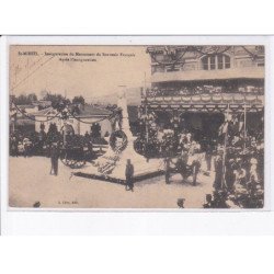 SAINT-MIHIEL: inauguration du monument du souvenir français après l'inauguration - état