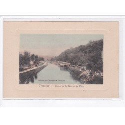 TREVERAY: canal de la marne au rhin - état