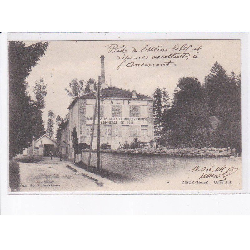 DIEUE: usine alif, bois - très bon état