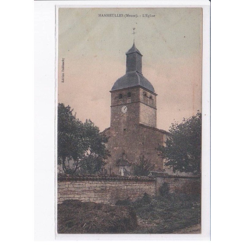 MANHEULLES: l'église - état
