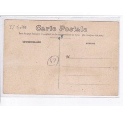AGEN: fêtes présidentielles 1906, ascension du ballon "le lanturlu" de l'aéro-club du sud-ouest de borde - état