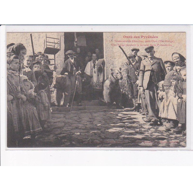 COMINAC: inventaire, une sène pendant la lecture de la protestation - très bon état