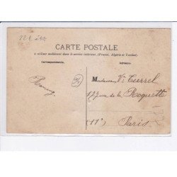 JOINVILLE-le-PONT: restaurant "au bon coin" vue de la terrasse - état