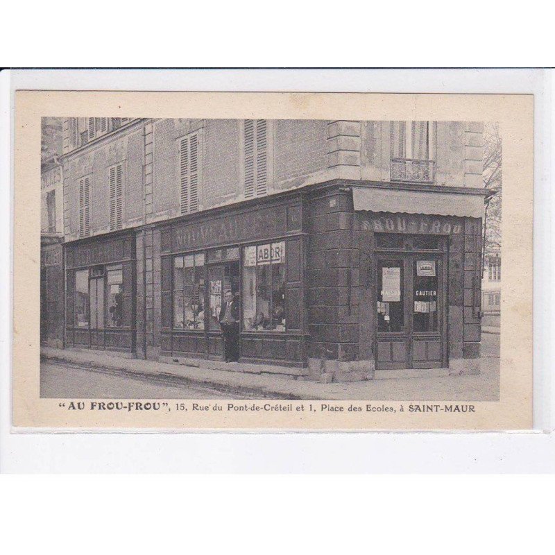 SAINT-MAUR: 1 place des écoles "au frou-frou" - très bon état