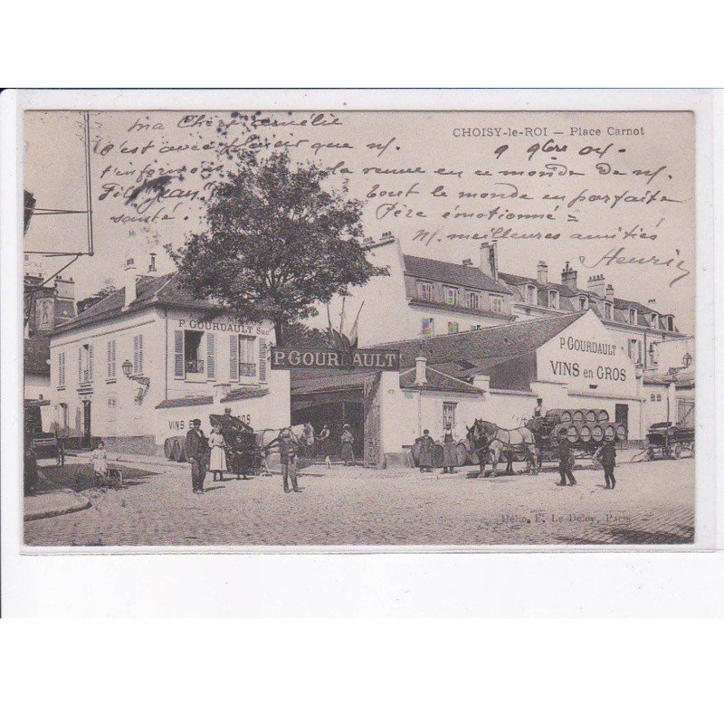 CHOISY-le-ROI: place carnot - état
