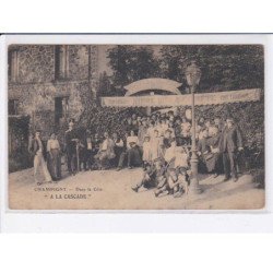 CHAMPIGNY: dans la côté, "a la cascade" - état
