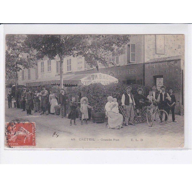 CRETEIL: grande rue - état