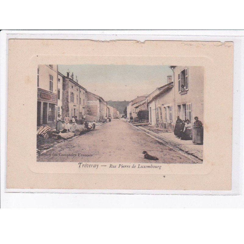TREVERAY: rue pierre de luxembourg - état