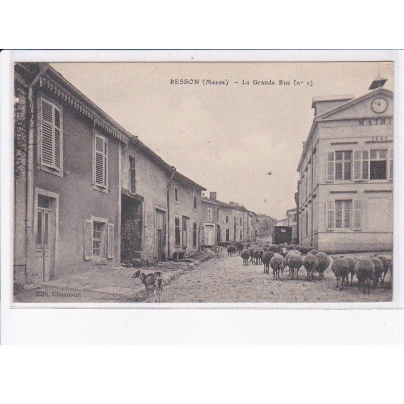 RESSON: la grande rue nÂ°1 - très bon état